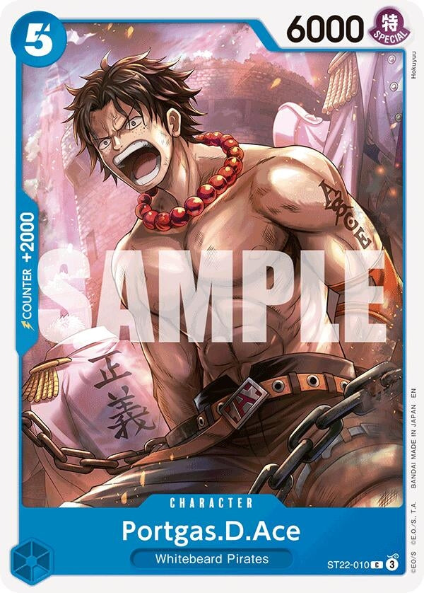 Image for Portgas.D.Ace (ST22-010) (Starter Deck 22: Ace & Newgate) (ST-22) - One Piece Card Game