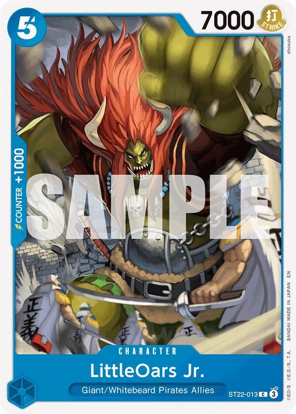 Image for LittleOars Jr. (ST22-013) (Starter Deck 22: Ace & Newgate) (ST-22) - One Piece Card Game