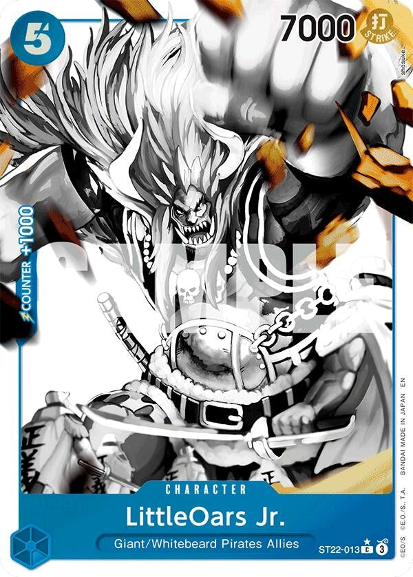 Image for LittleOars Jr. (Parallel) (ST22-013) (Starter Deck 22: Ace & Newgate) (ST-22) - One Piece Card Game