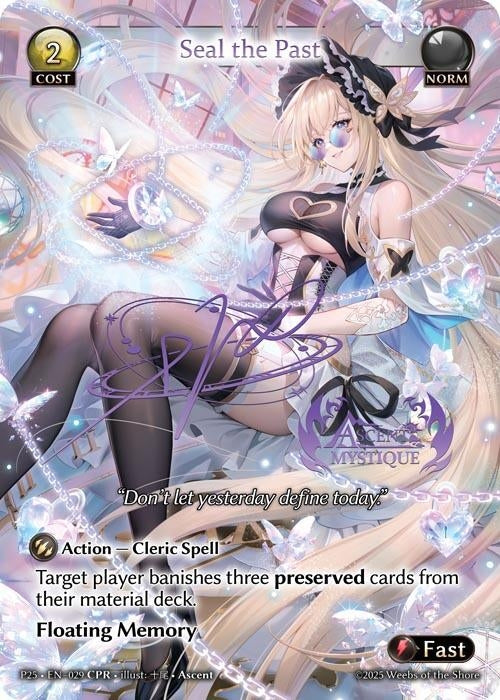 Image for Seal the Past (CPR) (029) (Promotional Cards) (P) - Grand Archive TCG