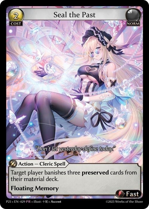 Image for Seal the Past (029) (Promotional Cards) (P) - Grand Archive TCG