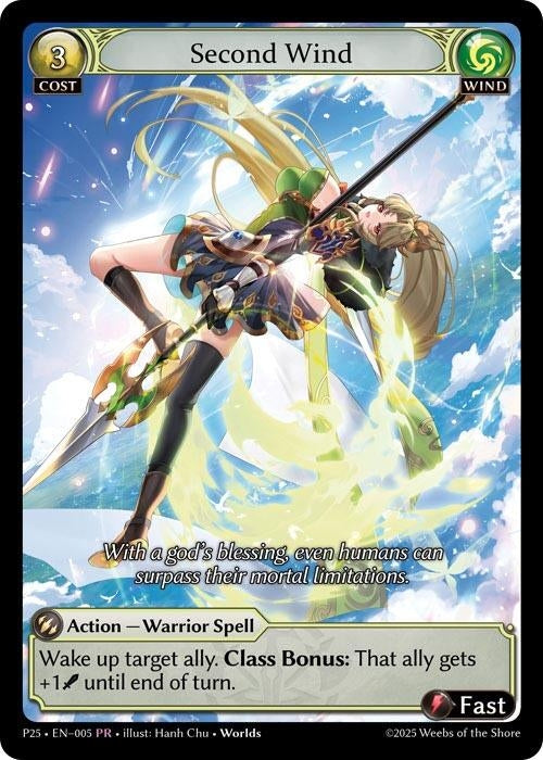 Image for Second Wind (005) (Promotional Cards) (P) - Grand Archive TCG