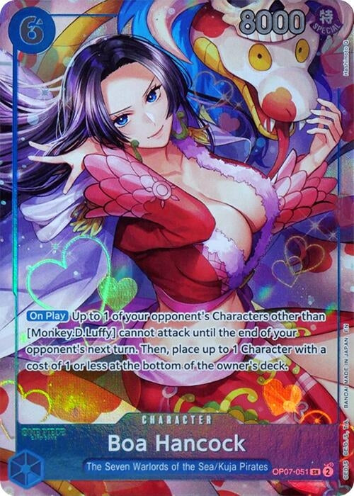 Image for Boa Hancock (Seven Warlords of the Sea Binder Set) (OP07-051) (One Piece Promotion Cards) (OP-PR) - One Piece Card Game