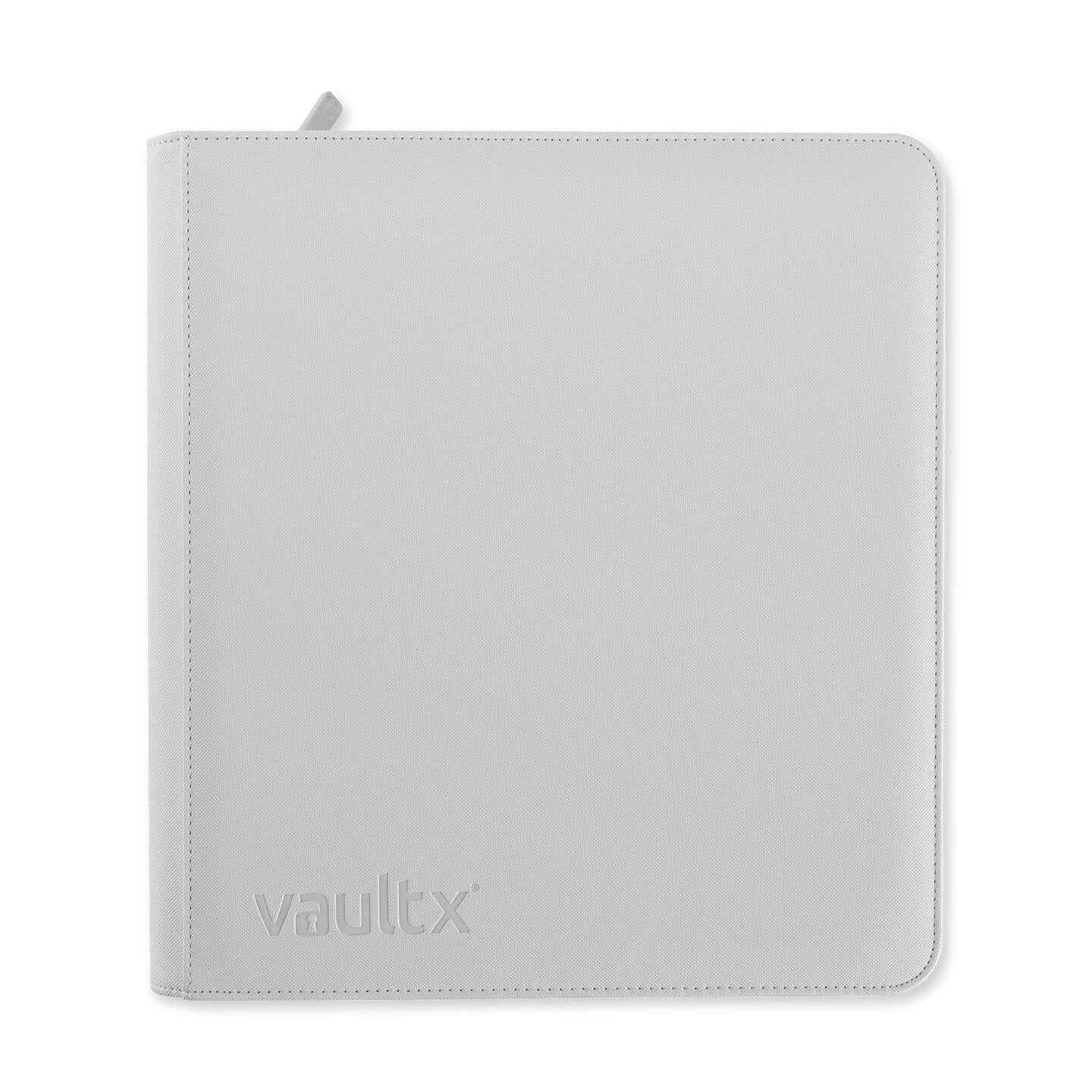 Image for Vault X Zip Binder Exo-Tec - White 12 Pocket - Storage Albums