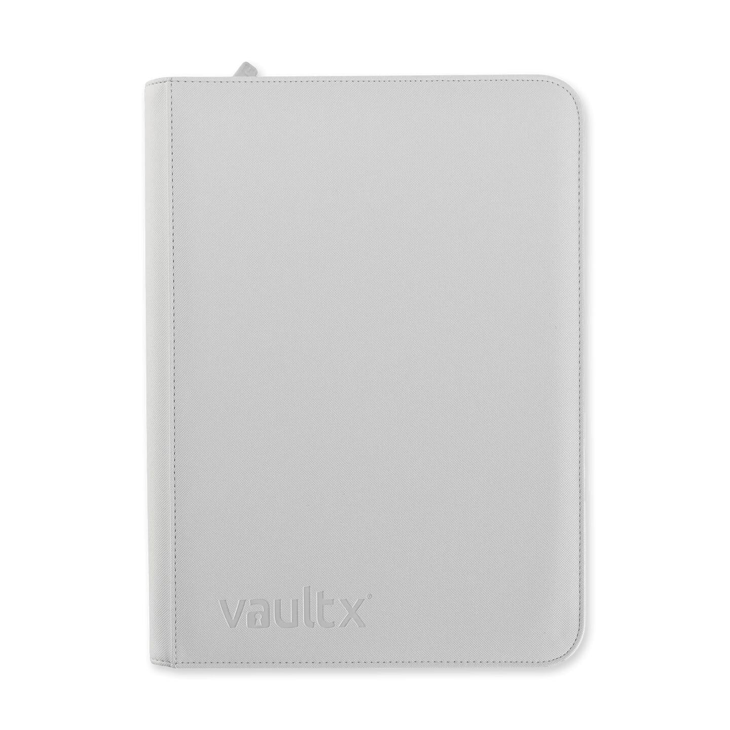 Image for Vault X Zip Binder Exo-Tec - White 9 Pocket - Storage Albums