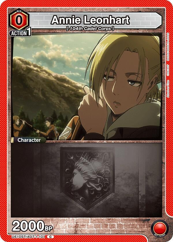Image for Annie Leonhart (UE10ST/AOT-1-101) (UE10ST: Attack on Titan Starter Deck) (UE10ST) - Union Arena