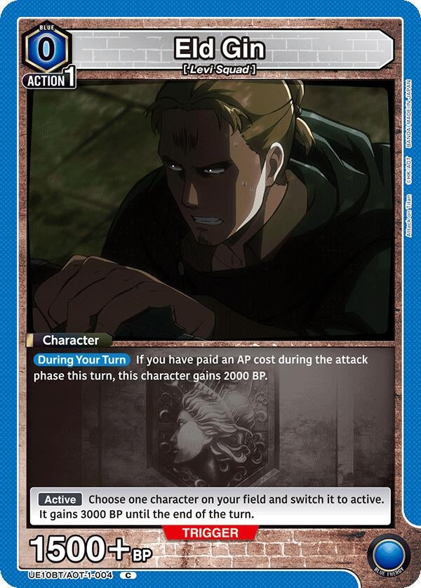 Image for Eld Gin (UE10BT/AOT-1-004) (UE10BT: Attack on Titan) (UE10BT) - Union Arena