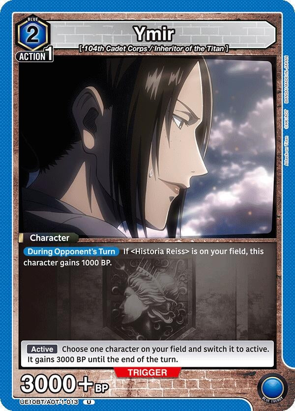 Image for Ymir (013) (UE10BT/AOT-1-013) (UE10BT: Attack on Titan) (UE10BT) - Union Arena