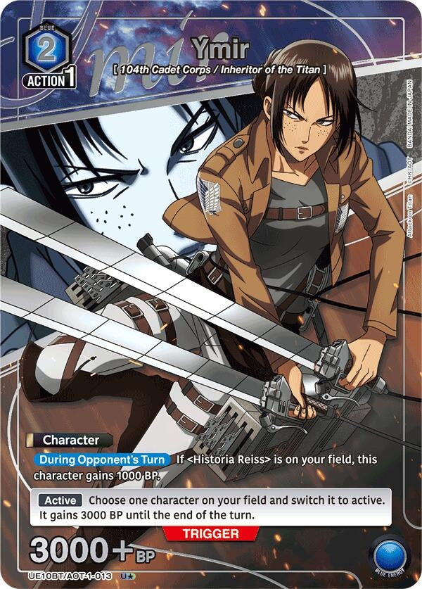 Image for Ymir (013) (U*) (UE10BT/AOT-1-013) (UE10BT: Attack on Titan) (UE10BT) - Union Arena