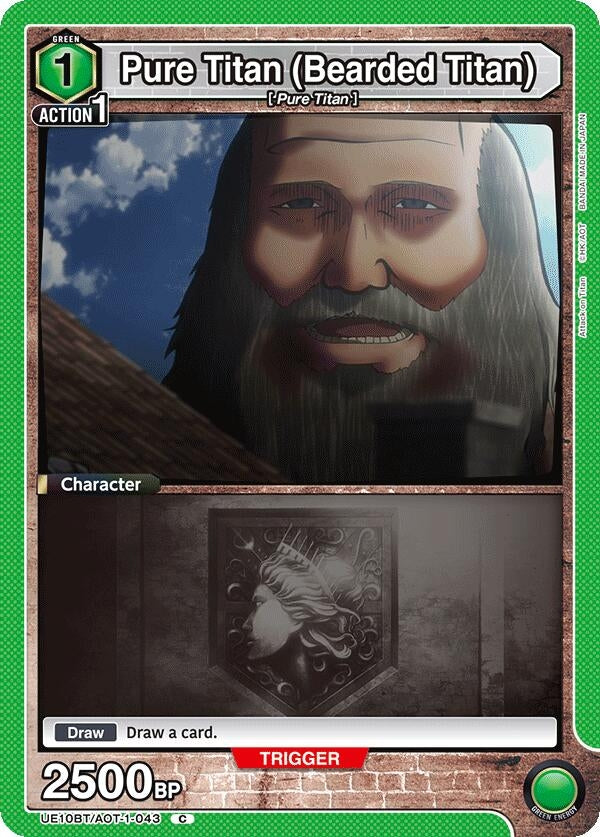 Image for Pure Titan (Bearded Titan) (UE10BT/AOT-1-043) (UE10BT: Attack on Titan) (UE10BT) - Union Arena