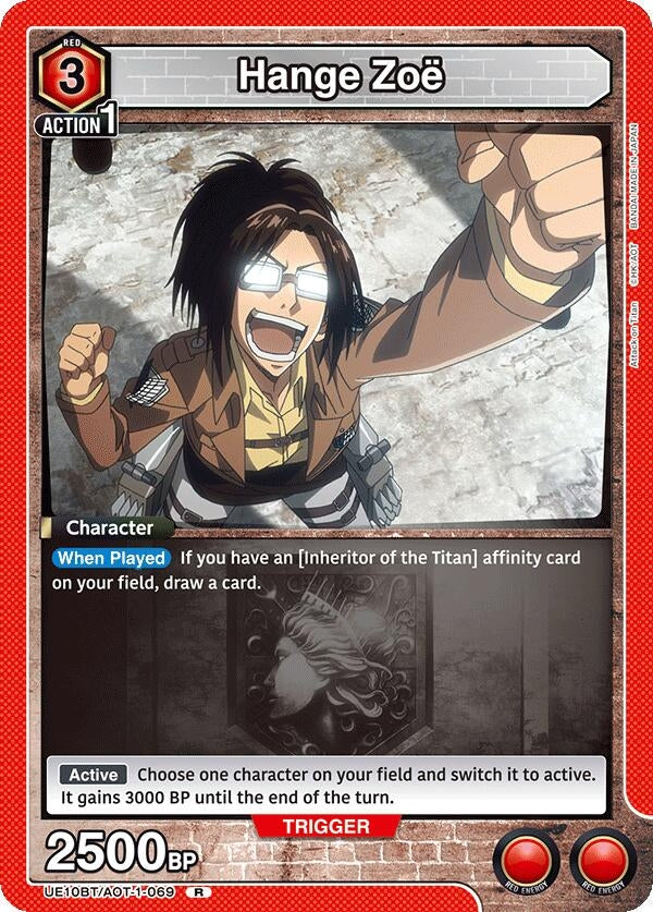 Image for Hange Zoe (069) (UE10BT/AOT-1-069) (UE10BT: Attack on Titan) (UE10BT) - Union Arena