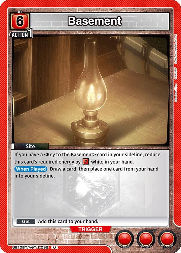 Image for Basement (UE10BT/AOT-1-095) (UE10BT: Attack on Titan) (UE10BT) - Union Arena