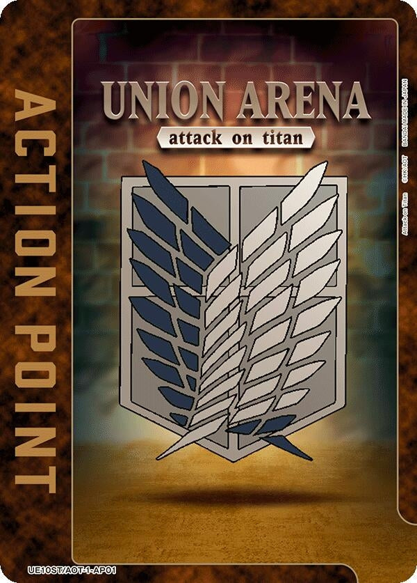 Image for Action Point Card (AP01) (UE10ST/AOT-1-AP01) (UE10ST: Attack on Titan Starter Deck) (UE10ST) - Union Arena