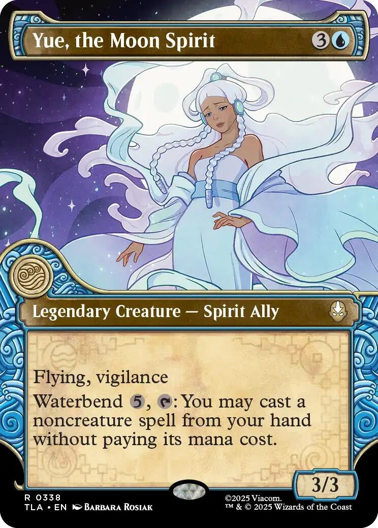 Yue, the Moon Spirit (Showcase) (338) (Avatar: The Last Airbender) - PokeBox USA