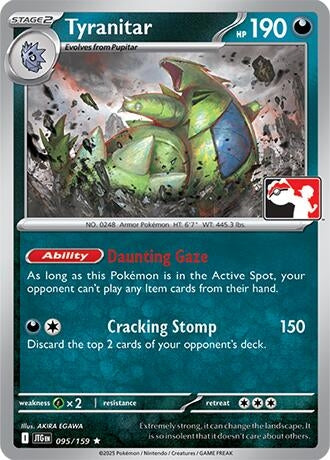 Image for Tyranitar (095/159) (Prize Pack Series Cards) - Pokemon