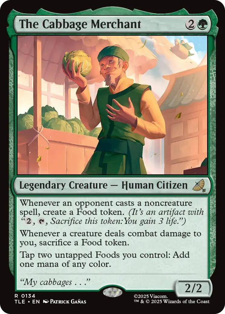 The Cabbage Merchant (134) (Avatar: The Last Airbender: Eternal-Legal)