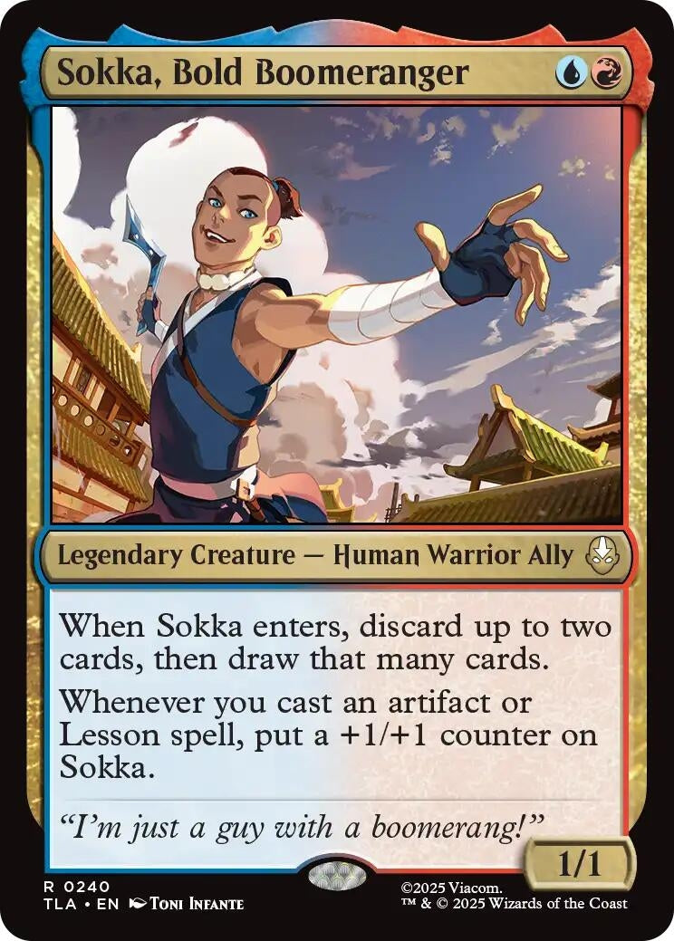 Sokka, Bold Boomeranger (240) (Avatar: The Last Airbender)