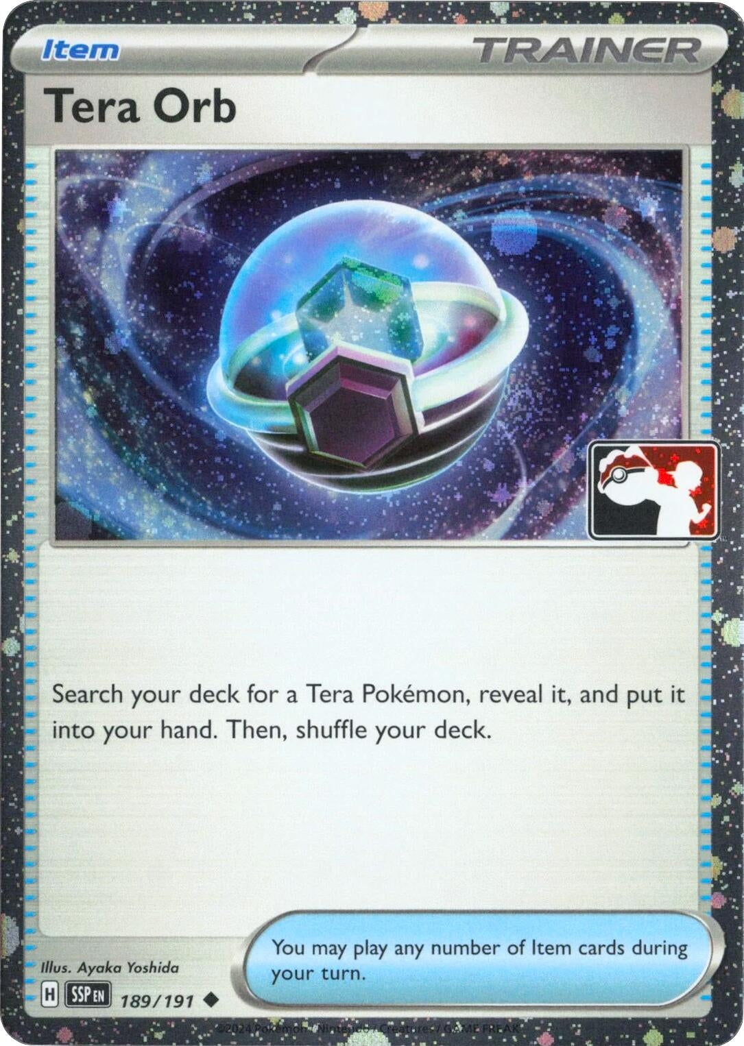 Image for Tera Orb - 189/191 (Cosmos Holo) (189/191) (Prize Pack Series Cards) - Pokemon