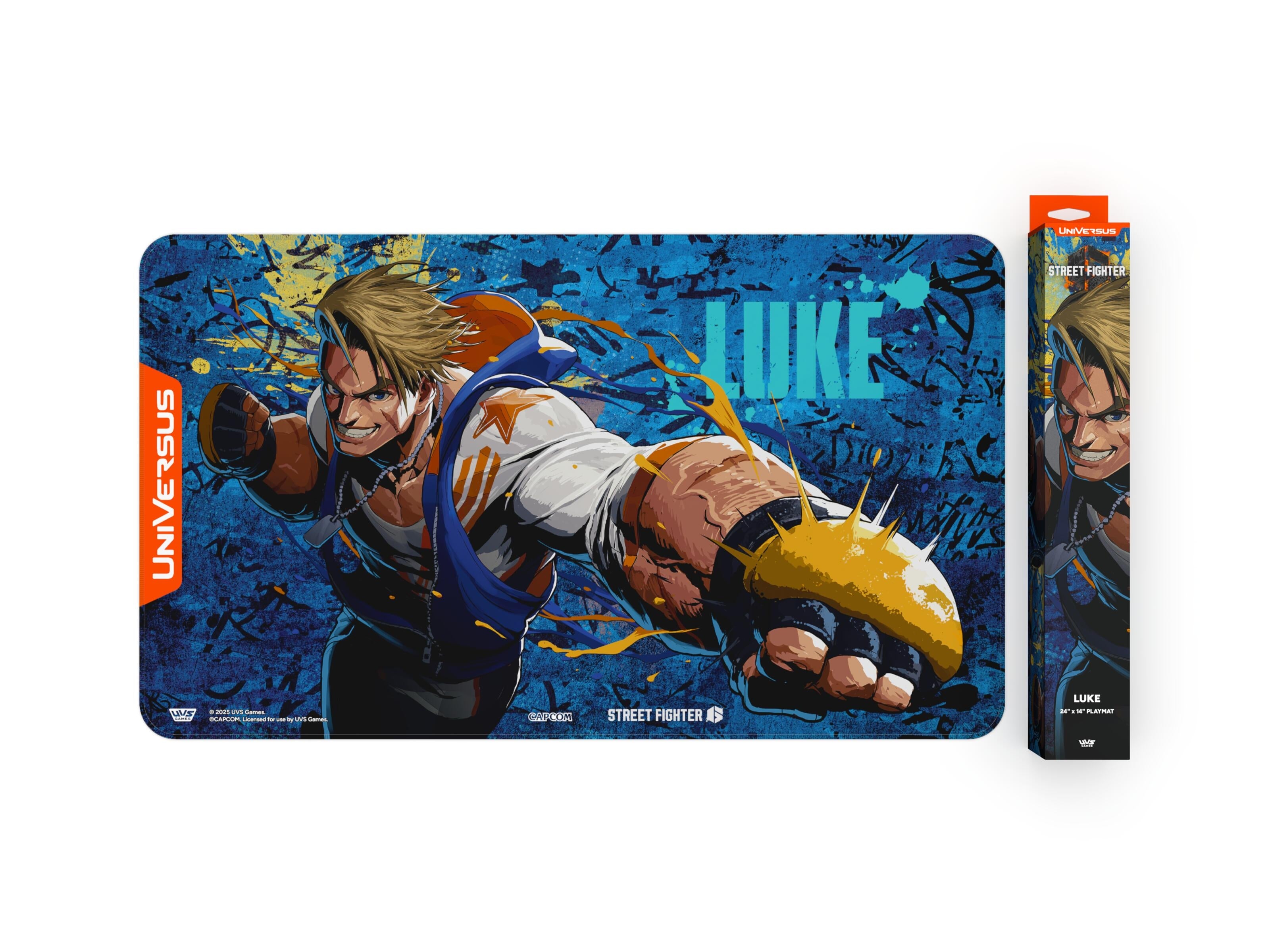 Image for Street Fighter 6: Challenger Series Playmat -  Luke - Playmats