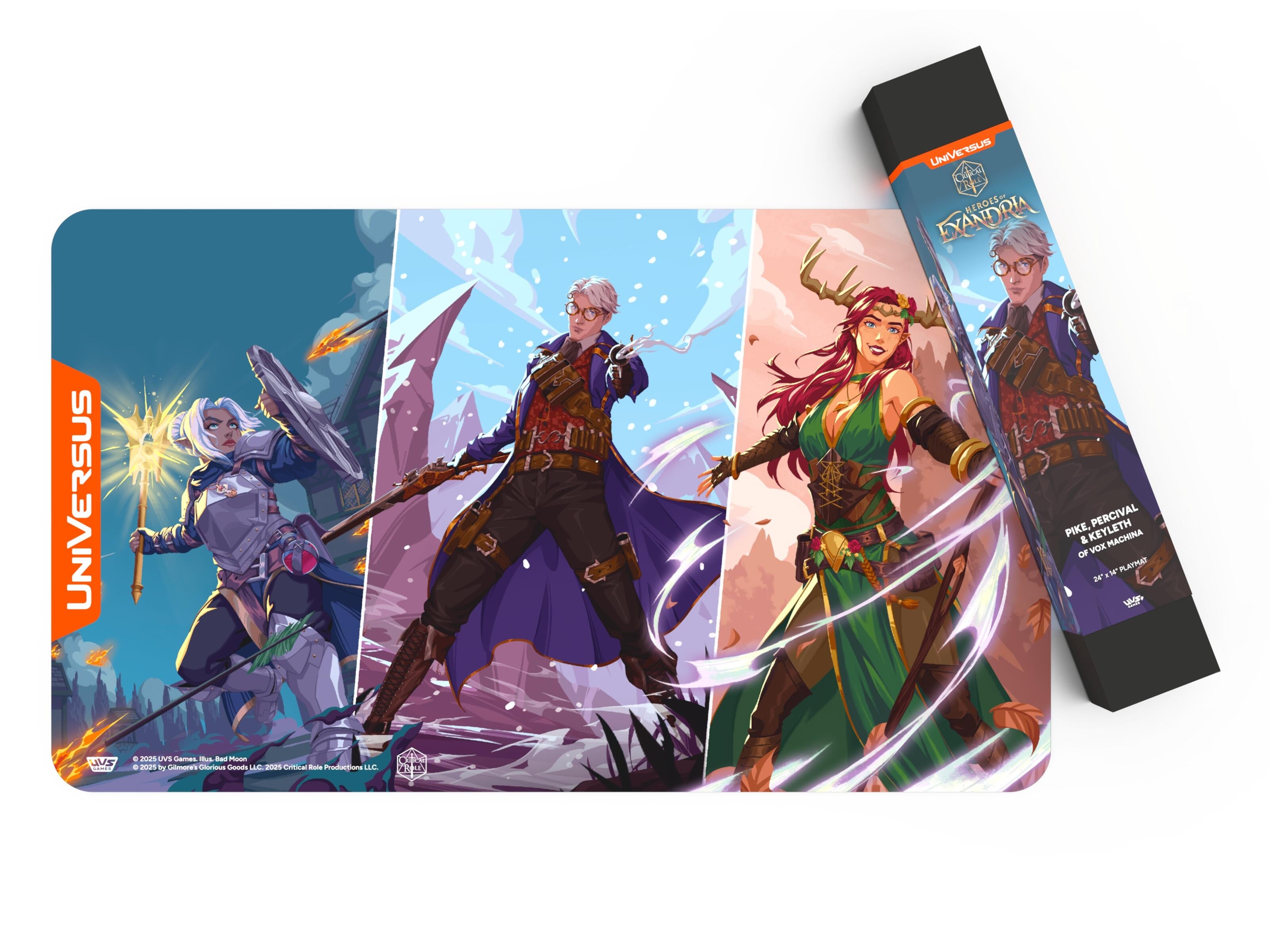 Image for Critical Role: Heroes of Exandria - Pike, Percival, and Keyleth - Playmats