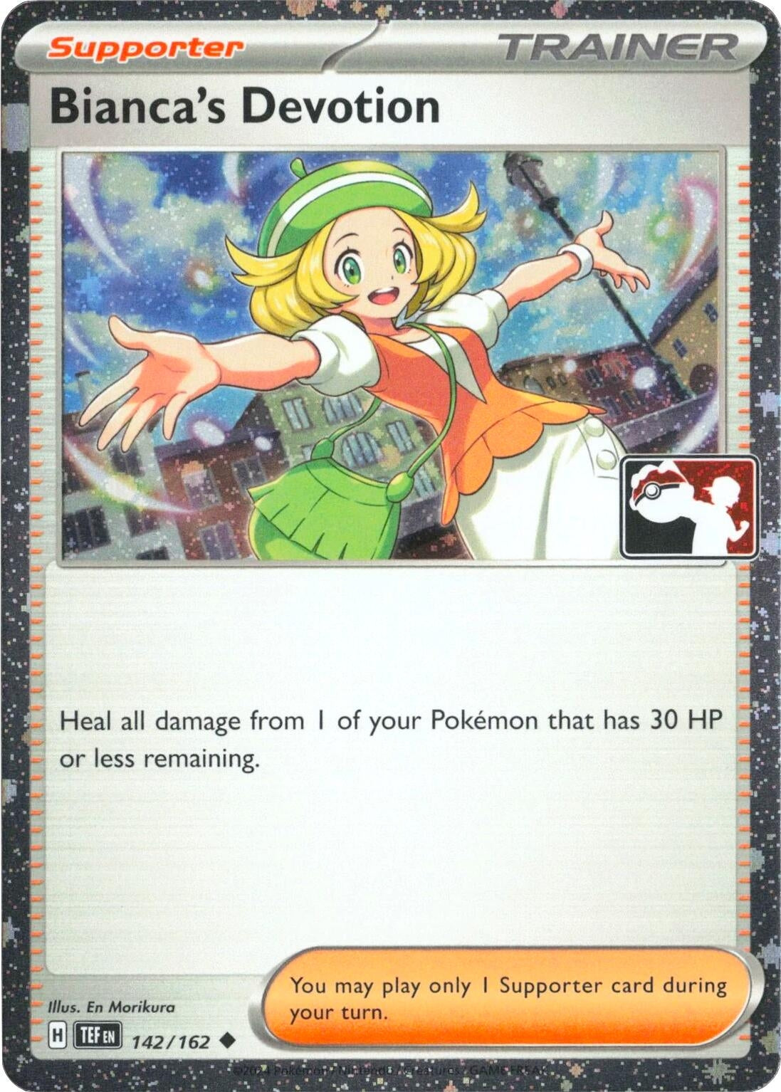 Image for Bianca's Devotion - 142/162 (Cosmos Holo) (142/162) (Prize Pack Series Cards) - Pokemon