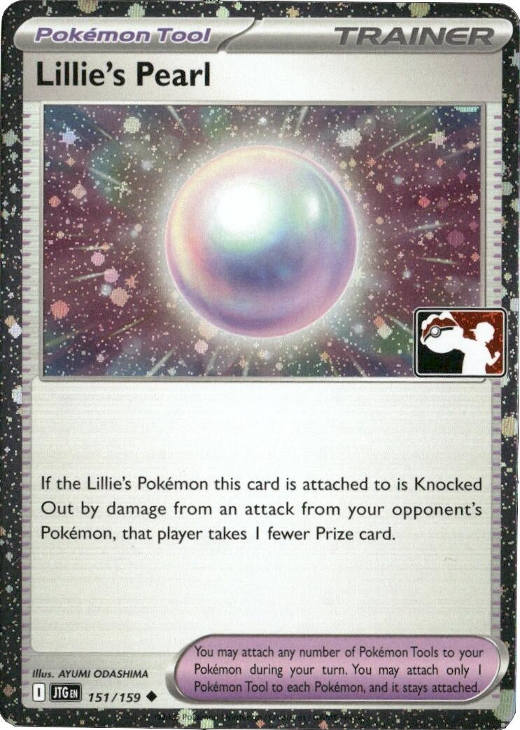 Image for Lillie's Pearl - 151/159 (Cosmos Holo) (151/159) (Prize Pack Series Cards) - Pokemon