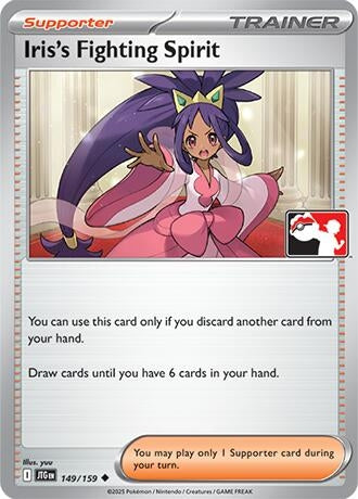 Image for Iris's Fighting Spirit (149/159) (Prize Pack Series Cards) - Pokemon