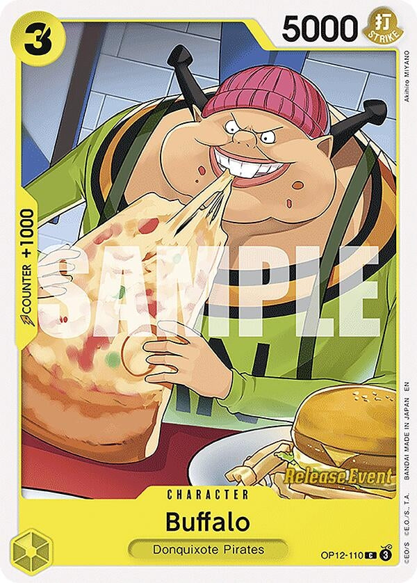 Image for Buffalo (OP12-110) (Legacy of the Master Release Event Cards) (OP12 RE) - One Piece Card Game