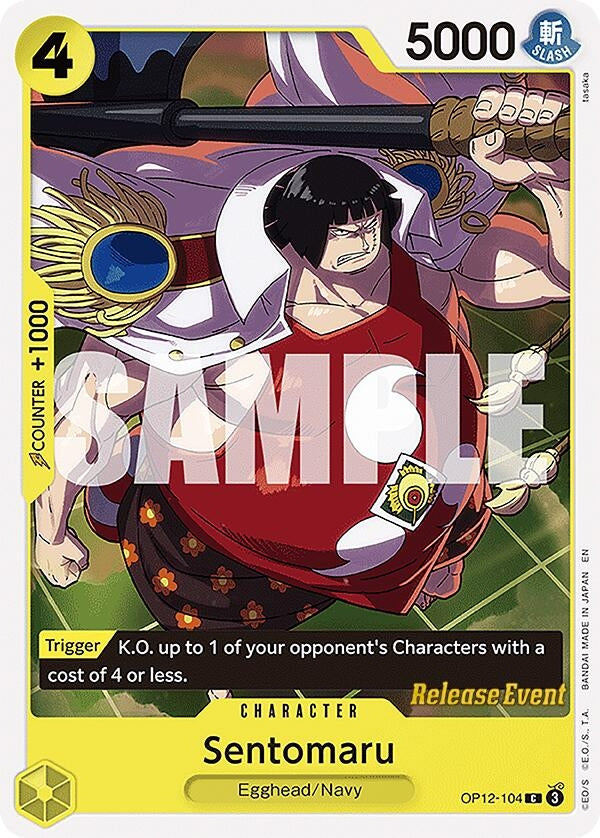 Image for Sentomaru (OP12-104) (Legacy of the Master Release Event Cards) (OP12 RE) - One Piece Card Game