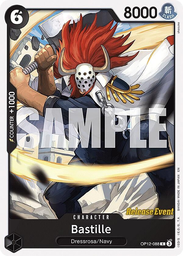 Image for Bastille (OP12-088) (Legacy of the Master Release Event Cards) (OP12 RE) - One Piece Card Game