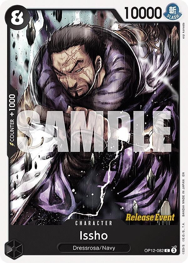 Image for Issho (OP12-082) (Legacy of the Master Release Event Cards) (OP12 RE) - One Piece Card Game