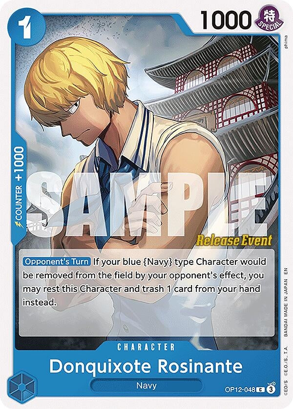 Image for Donquixote Rosinante (048) (OP12-048) (Legacy of the Master Release Event Cards) (OP12 RE) - One Piece Card Game