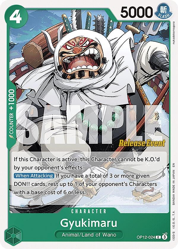Image for Gyukimaru (OP12-024) (Legacy of the Master Release Event Cards) (OP12 RE) - One Piece Card Game