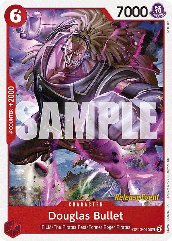 Image for Douglas Bullet (OP12-010) (Legacy of the Master Release Event Cards) (OP12 RE) - One Piece Card Game