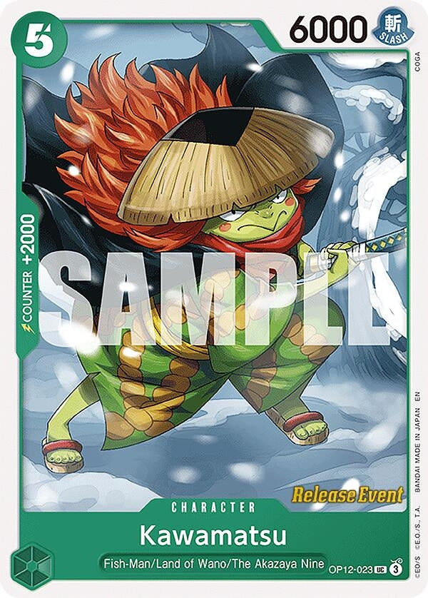 Image for Kawamatsu (OP12-023) (Legacy of the Master Release Event Cards) (OP12 RE) - One Piece Card Game