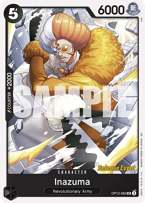 Image for Inazuma (OP12-083) (Legacy of the Master Release Event Cards) (OP12 RE) - One Piece Card Game