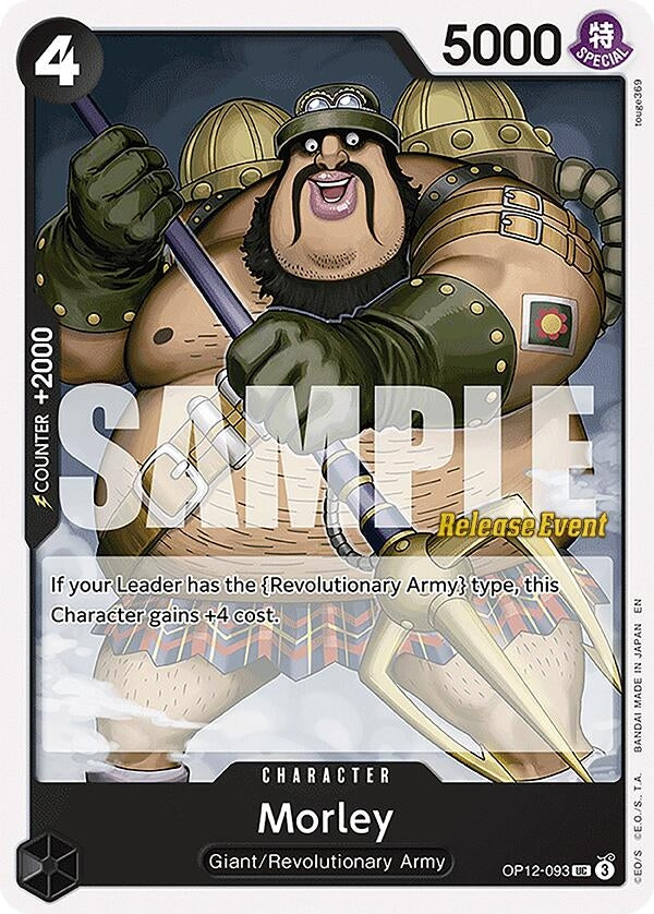 Image for Morley (OP12-093) (Legacy of the Master Release Event Cards) (OP12 RE) - One Piece Card Game