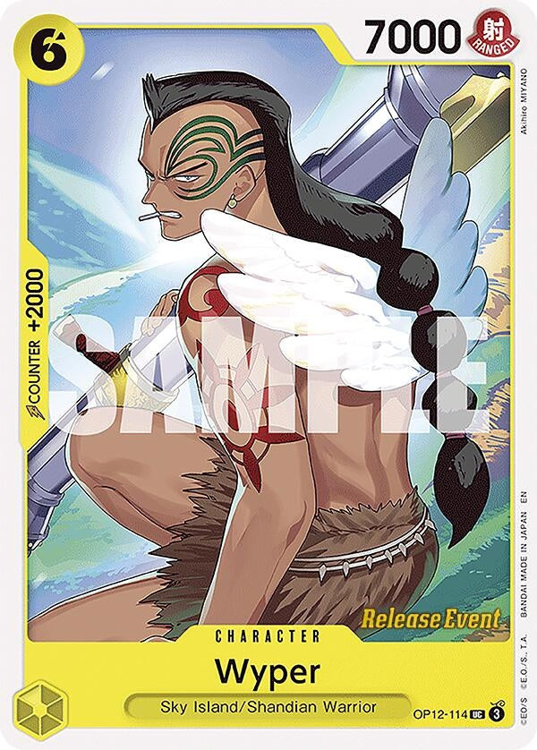 Image for Wyper (OP12-114) (Legacy of the Master Release Event Cards) (OP12 RE) - One Piece Card Game