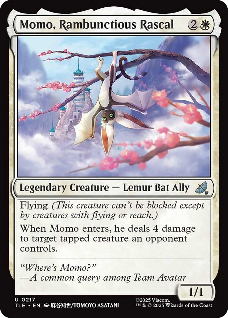 Momo, Rambunctious Rascal (0217) (217) (Avatar: The Last Airbender: Eternal-Legal)