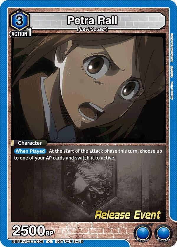 Image for Petra Rall (UEPR/AOT-1-006) (UE10BT: Attack on Titan Release Event Cards) (UE10BT_RE) - Union Arena