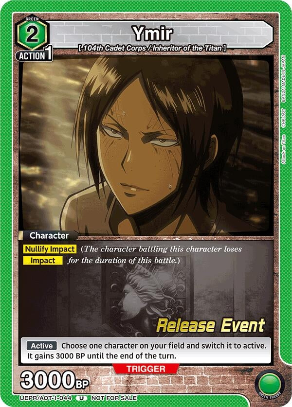 Image for Ymir (044) (UEPR/AOT-1-044) (UE10BT: Attack on Titan Release Event Cards) (UE10BT_RE) - Union Arena