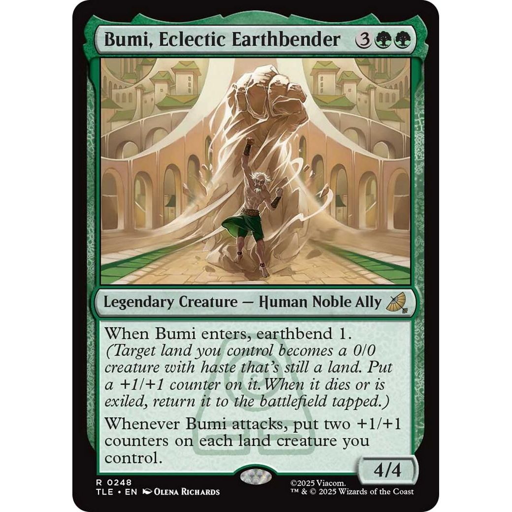 Bumi, Eclectic Earthbender (248) (Avatar: The Last Airbender: Eternal-Legal) - PokeBox USA