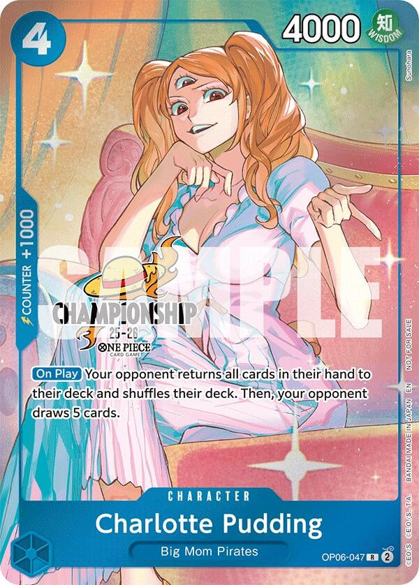 Image for Charlotte Pudding (047) (CS 25-26 Celebration Pack) (OP06-047) (One Piece Promotion Cards) (OP-PR) - One Piece Card Game