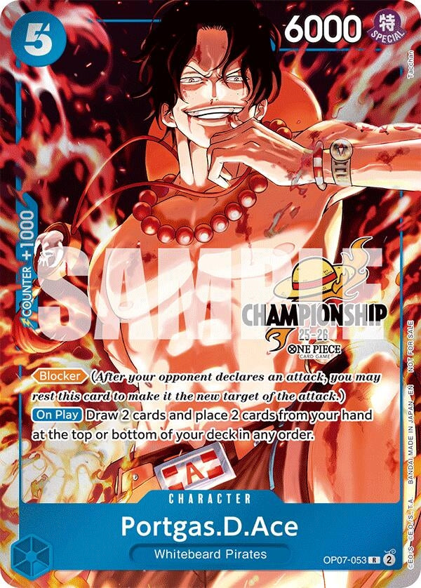 Image for Portgas.D.Ace (CS 25-26 Celebration Pack) (OP07-053) (One Piece Promotion Cards) (OP-PR) - One Piece Card Game