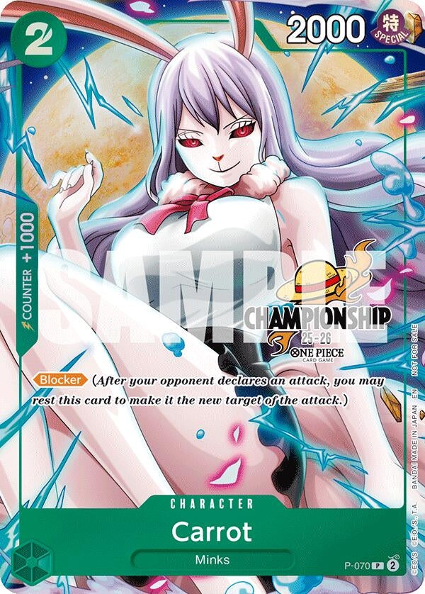 Image for Carrot (CS 25-26 Event Pack Finalist Ver.) (P-070) (One Piece Promotion Cards) (OP-PR) - One Piece Card Game