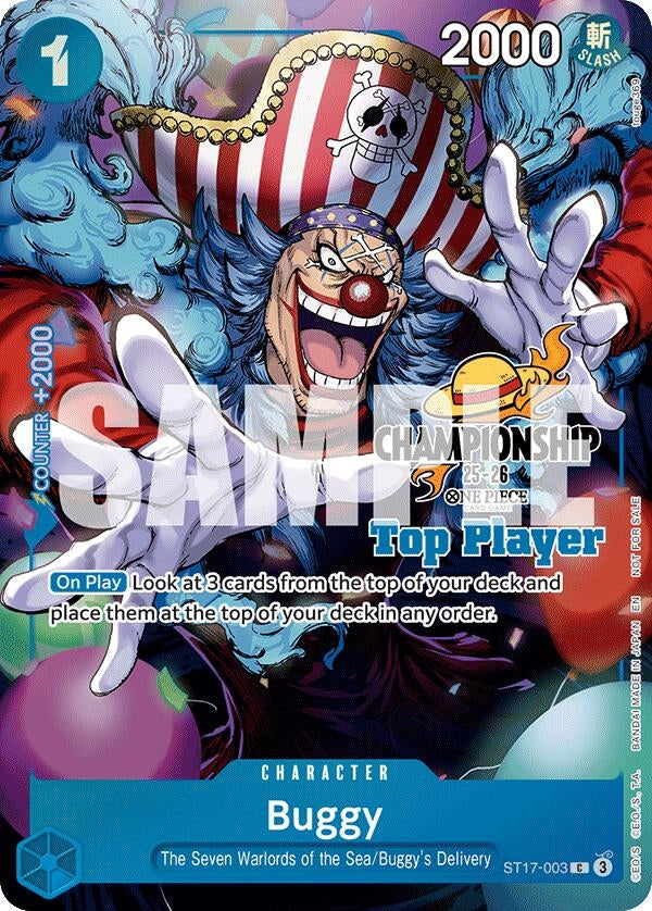 Image for Buggy (CS 25-26 Top Player Pack) (ST17-003) (One Piece Promotion Cards) (OP-PR) - One Piece Card Game