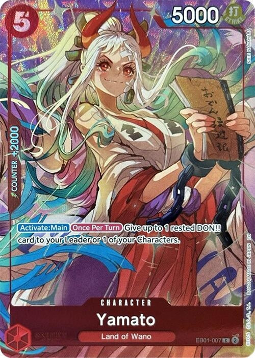 Image for Yamato (Premium Card Collection -Best Selection Vol. 4-) (EB01-007) (One Piece Promotion Cards) (OP-PR) - One Piece Card Game
