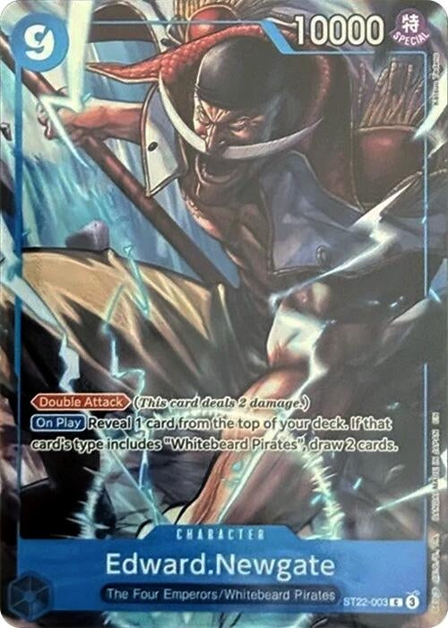 Image for Edward.Newgate (Premium Card Collection -6 assort vol.1-) (ST22-003) (One Piece Promotion Cards) (OP-PR) - One Piece Card Game