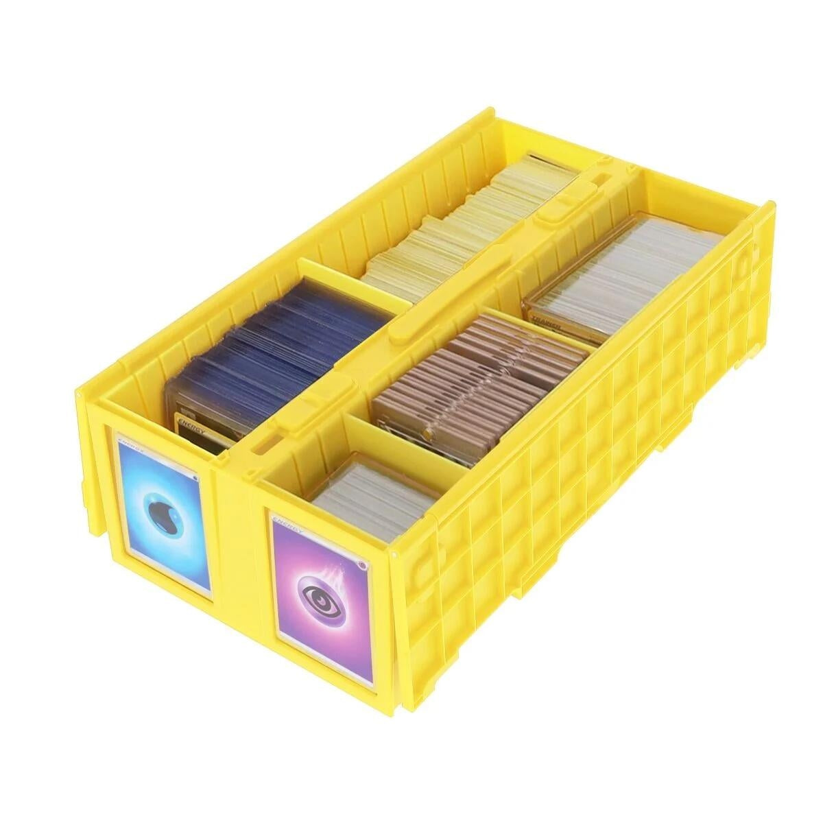 Image for 1600 Collectible Card Bin -Yellow - Deck Boxes