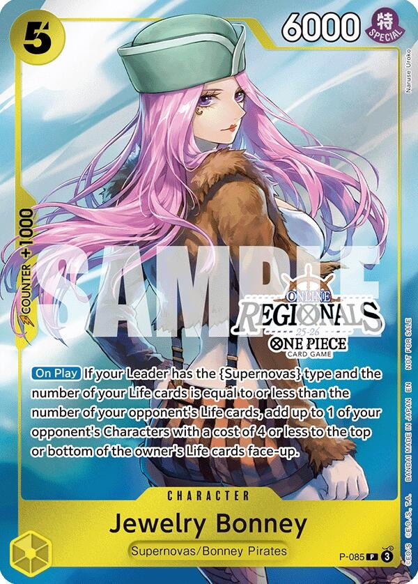 Image for Jewelry Bonney (Online Regional Participation Pack 2025 Vol.2) (P-085) (One Piece Promotion Cards) (OP-PR) - One Piece Card Game